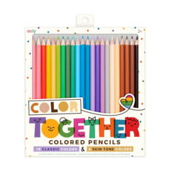 Kolli: 6 Color Together Colored Pencils - Set of 24