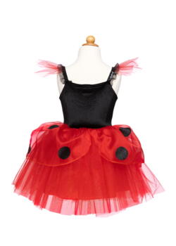Kolli: 1 Ladybug Dress & Headband, SIZE US 3-4