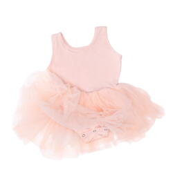 Kolli: 2 Ballet Tutu Dress, Light Pink, SIZE US 3-4