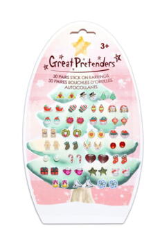 Kolli: 6 Holiday Sticker Earrings (30 pairs)