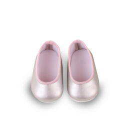 Kolli: 4 Ballerina silber/pink,42-50cm