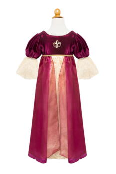 Kolli: 1 Burgundy Tudor Dress , SIZE US 5-6