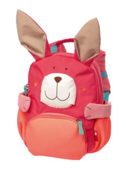 Kolli: 1 Paw-backpack rabbit pink