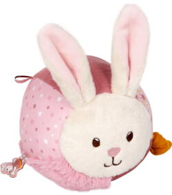 Kolli: 2 Activity ball bunny, light pink