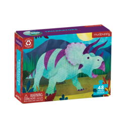 Kolli: 2 48 PC Mini Puzzle/Triceratops **