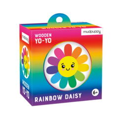 Kolli: 2 Wooden Yo-Yo/Rainbow Daisy