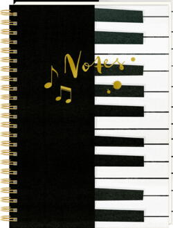 Kolli: 3 Ring file DIN A4 - Notes (All about music)