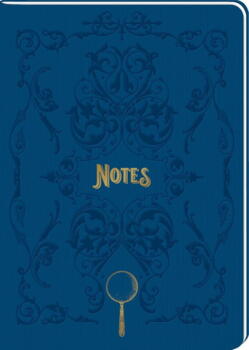 Kolli: 12 Note book DIN A5 - Sherlock Holmes, sort.