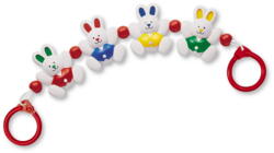Kolli: 1 Little Rabbits Pram Toy