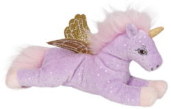 Kolli: 4 Glitter beanie unicorn, light purple