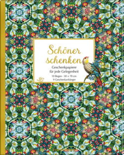 Kolli: 1 Geschenkpapier-Buch - Schöner Sch. Kaleidoskop (B. Behr)