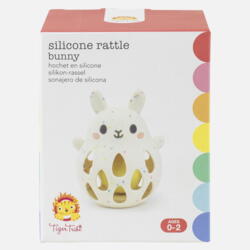 Kolli: 5 Silicone Rattle - Bunny