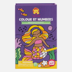 Kolli: 5 Colour By Numbers - Mermaids and Friends