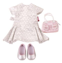 Kolli: 2 Dress, glittery glamour, 4-pcs.