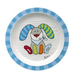 Kolli: 6 Plate rabbit Ringel Dingel Kinderbunt