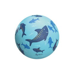 Kolli: 3 Natural rubber ball shark small Kinderbunte Bälle