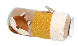 Kolli: 1 Baby crawling roller fox Yellow