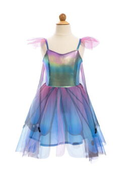 Kolli: 1 Butterfly Twirl Dress & Wings Blue/Purple, SIZE US 7-8