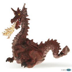 Kolli: 5 Red dragon with flame