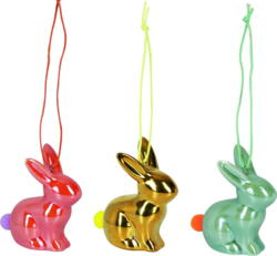 Kolli: 9 Plush bunny pendant