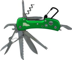Kolli: 3 Pocket knife (with 15 functions)