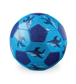 Kolli: 1 18 cm Glitter Soccer Ball/Shark City