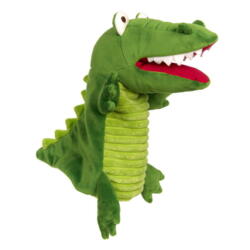Kolli: 1 Hand puppet crocodile