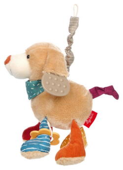 Kolli: 1 Activity hanging toy dog Yellow