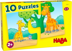 Kolli: 4 10 puzzles – Wild Animals