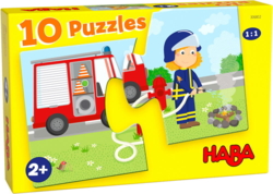 Kolli: 4 10 puzzles – Emergency Vehicles