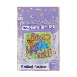 Kolli: 1 Razzle Dazzle D.I.Y. Mini Gem Art Kit: Rolling Rocker