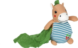 Kolli: 2 Soft toy with cuddle comforter horse