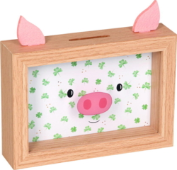 Piggy bank picture frame