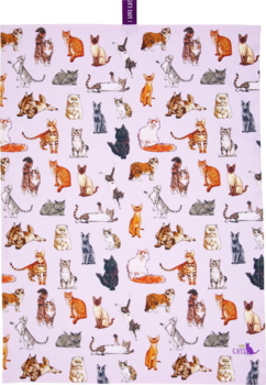 Kolli: 3 Tea towel cats