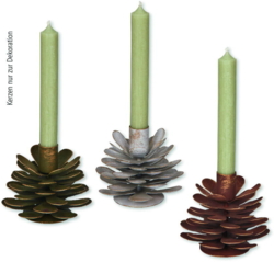 Cone candle holder