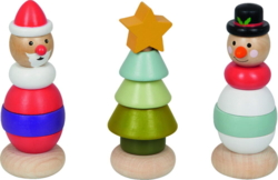 Kolli: 9 Wooden stacking figures