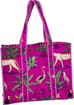 Kolli: 1 Shopper wildlife pink