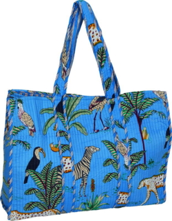 Kolli: 1 Shopper wildlife blue