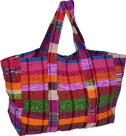 Shopper Multicolour check pattern