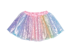 Kolli: 2 Ombre Sequins Skirt, SIZE US 4-6
