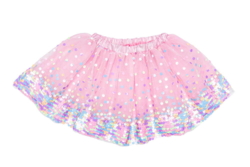 Kolli: 2 Party Fun Sequins Skirt - Pink/Neon, SIZE US 4-6