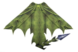 Kolli: 2 Legendary Dragon Soft Wings, SIZE US 4-6