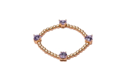 Boutique Chic Amethyst Love Bracelet