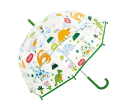 Kolli: 1 DINOS - Transparent dome umbrella 48 cm