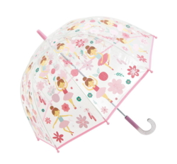 Kolli: 1 BALLERINAS - Transparent dome umbrella 48 cm