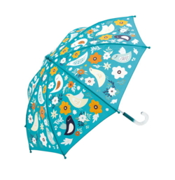 Kolli: 1 BIRDS - Polyester umbrella 38 cm