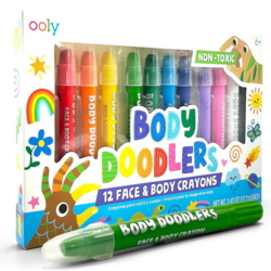 Kolli: 1 Body Doodlers Face & Body Crayons