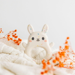 Kolli: 1 Silicone Teether - Bunny