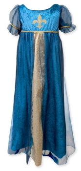 Kolli: 1 Tudor Dress, Teal, SIZE US 5-6