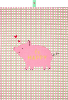 Kolli: 3 Tea towel Good Luck